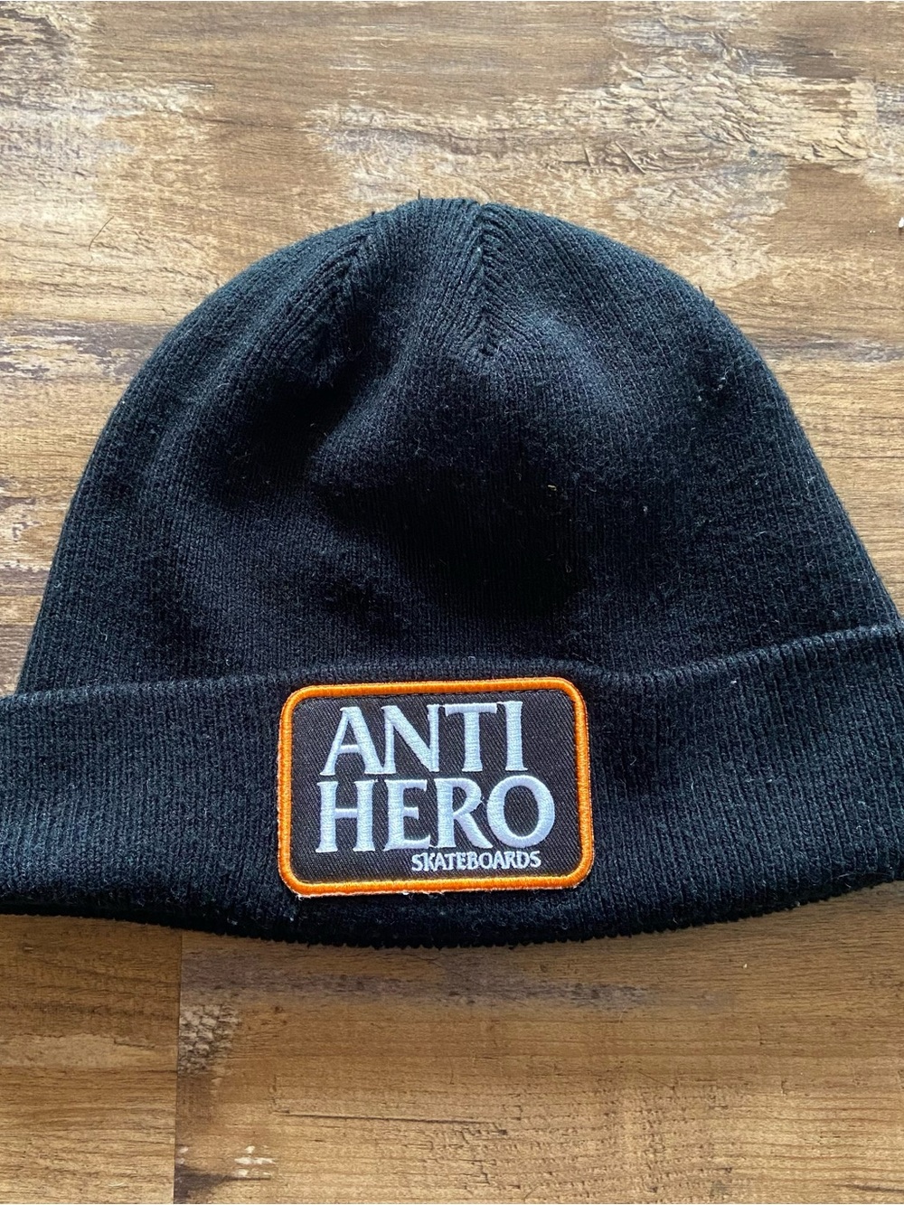 Anti Hero Skateboards Logo Patch Men’s Beanie